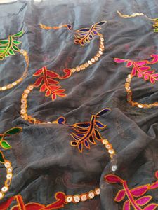 Rajasthani style dupatta heavy embroidery 🎀🪡🧵