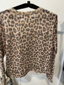 Leopard Print Cardigan