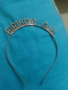 Sparkly Birthday Girl Headband