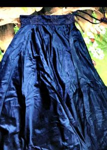 Navy Blue Embellished Lehenga Set