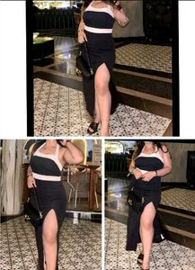 Black Colourblocked Shoulder Straps Maxi Dress