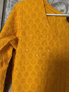 yellow kurta