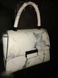 Marble Print vanheusen Handbag