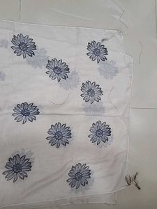 Floral Print Cotton Dupatta