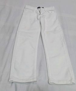 Classic White and Black Jeans Combo