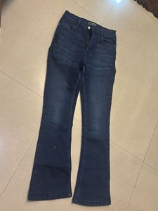 Trendy Bootcut Blue Jeans