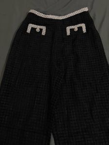 Chic Black Knit pant