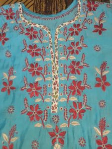 Chickenkari Lakhnawi Kurta Set