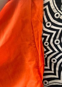 🍊🪸 Y2k Coral kurta with chunni