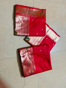 Trendy new muniya paithani Saree