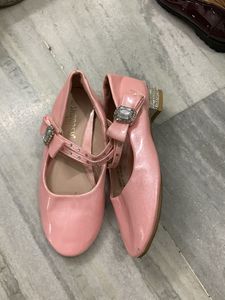 Sparkly Pink Ballerina Flats