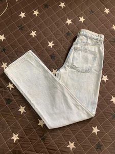 Light Wash Wide Leg Jeans