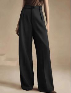 Elegant Black Wide Leg Pants