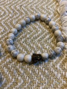 Elegant White Stone Bracelet