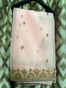 Pure Designer Organza Gota Pati Saree