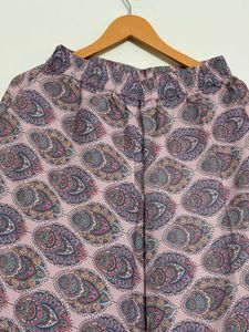 Elegant Pink Kurta Set with Palazzo