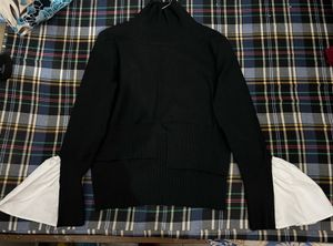 Stylish Black Turtleneck Sweater