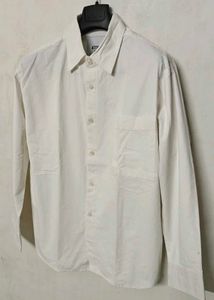 Men's Classic White Button-Down Shirt