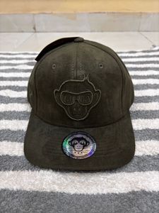 Urban Monkey Olive Green Baseball Cap