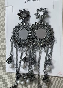 Bohemian Mirror Dangle Earrings