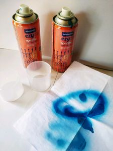 Asian Paints Blue Colour Spray Paint ( Pack Of 2 )