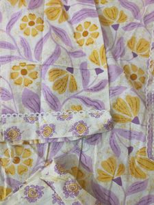 Floral Print Kurta Set