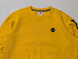 Yellow BAPE Crewneck Sweatshirt