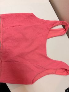 H&amp;M pink crop top