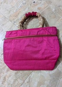 Embroidered Velvet Clutch Bag