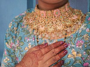 Elegant Indian Jewelry Set