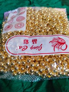 Half Kg Golden Beads