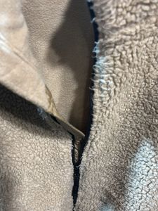 Cozy Brown Fleece Hoodie Jacket