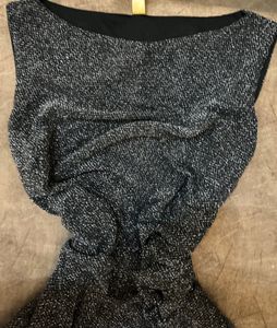 .⋆♱ Black and Silver sequinned Mini Dress