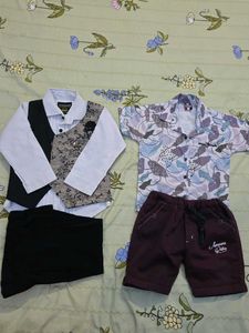 Baby Boy's Formal & Casual Outfit Set