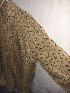 Printed Shirt Yellow
