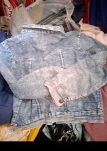 Acid Wash Denim Jacket