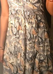 Printed Strappy Mini Dress