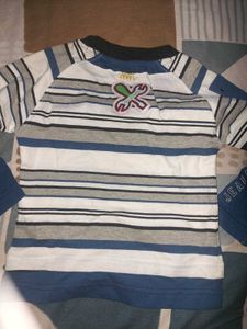 Striped Long Sleeve T-Shirt for Boys