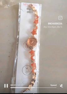 Boho Oxidized Watch Bracelet