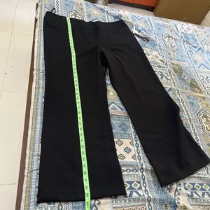 Classic Black Wide Leg formal Trousers