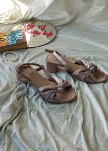 Ss Mauve Bow Sandle
