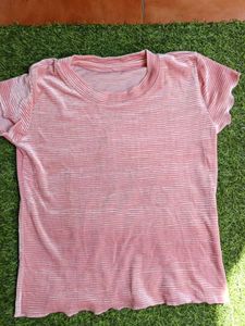 Striped Pink T-Shirt