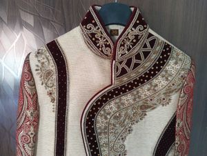 Elegant Embroidered Sherwani Shaadi