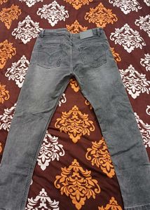 Men's Grey Wash Slim Fit Jeans