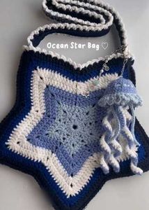 Ocean Star Crochet Bag with Charm