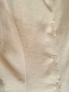 Light green Short-Sleeve Button-Up Dress