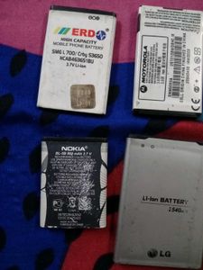 Assorted Mobile Phone Batteries