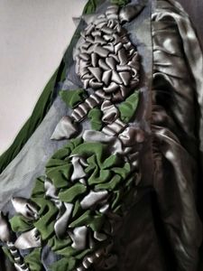 Designer Unique Embellished Silk Dress