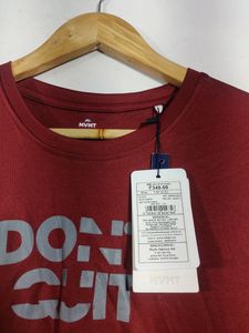 Maroon And Grey Jersey T-Shirt ( Men)
