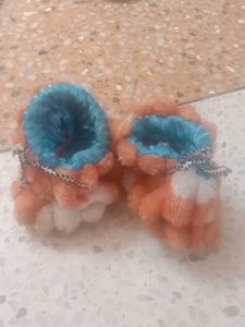 Cozy Furry Baby Boots